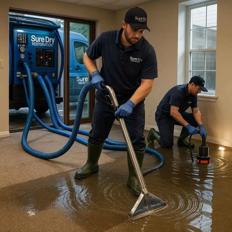 Water Extraction and Removal process in Sunnyside, GA